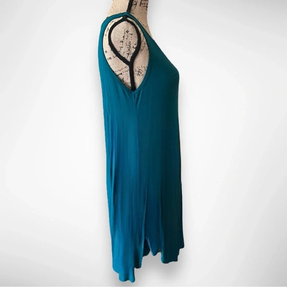 MOLERANI Women's Teal Casual Lightweight Swing Dress Medium | EUC‎ - Picture 5 of 9